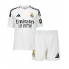 Real Madrid Heimtrikot 2024-25 Kurzarm (+ kurze hosen)